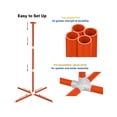 thumbnail image 4 of Outdoor Flying Disc Game Set, Fun Bottle Drop Disc Toss Game Set for Family, Adults & Kids, Target Game with Poles & Bottles for Backyard Beach and Lawn, 4 of 7