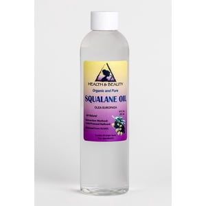Huile d'olive d'huile de squalane anti-âge hydratant presse à froid pure 8 oz