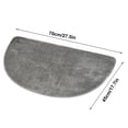thumbnail image 3 of Amzcrzy Bathroom Rugs,Rugs for Living Room, Fine Woolen Semi-circular TPR Mat Household Bathroom Entrance Water Absorbing Entrance Foot Mat Machine Washable Door Mat, polyester carpet, 3 of 3
