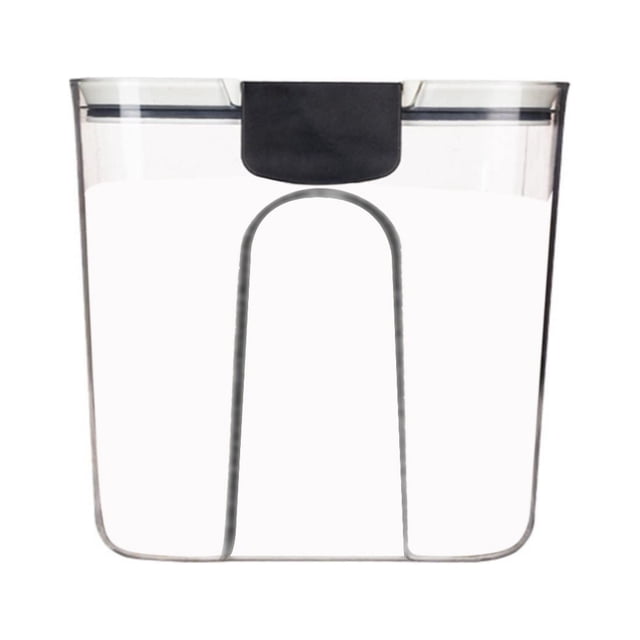 BINGLI Clearance! Airtight Food Storage Container Clear Plastic Canisters For Cereal, Flour with Easy Lock Lids, for Kitchen Pantry Organization and Storage