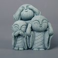 thumbnail image 4 of Buddha Set See No Evil Speak Hear China Zen For Spiritual Monk Statue, 4 of 8