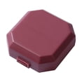 thumbnail image 2 of Portable Storage Box | Mini Travel Organizer | Six Space VC Classifier, Plastic, Easy-Open, Leakproof, Multicolor, 7.5x7x3cm, Lightweight Design, 2 of 6