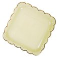 thumbnail image 3 of 8Pcs Disposable Paper Plates Gilding Bithday Party Decoration Cake Trays Dinner Plate 9", 3 of 9