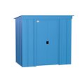 thumbnail image 1 of Arrow 6 x 4 x 6 ft Blue Shed, 1 of 7