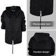 thumbnail image 4 of Liquidation! Veste Fine de Printemps pour Femmes Mode Veste Imperméable Coupe-Vent Extérieur Noir 2TG, 4 of 12