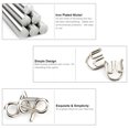 thumbnail image 1 of 20pcs Metal Wire Puzzles Set IQ Puzzle Mind Brain Teasers Training Educational Toys Wire Puzzle, 1 of 6