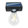 thumbnail image 1 of Solar Outdoor Lights Motion Sensor Wall Lamp With Tungsten Filament LED Bulb IP65 Rated For Courtyard Patio Garden Lighting, 1 of 9