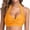Yellow, variant on yievot Women Bikini Top Women's Fashion Sexy Multi Color Swimsuit Halter Ruched High Waist Bikini Tops