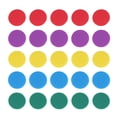 thumbnail image 1 of 100pcs Plastic Learning Counters Disks 25mm Bingo Chip Counting Discs Markers, 1 of 6