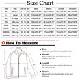 thumbnail image 3 of KIHOUT Mens Winter Jacket Casual Solid Color Stand Collar Zipper Windproof Keep Warm Long Sleeve Jacket Coats,Size M-6XL, 3 of 4