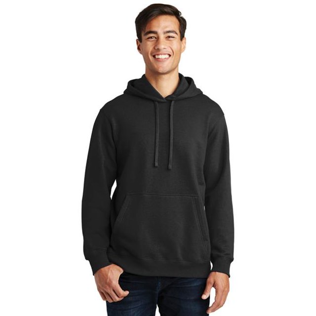 Port 1154461 Fan Favori Polaire Pull à Capuche Sweat-Shirt&44; Jet Noir - Extra Small