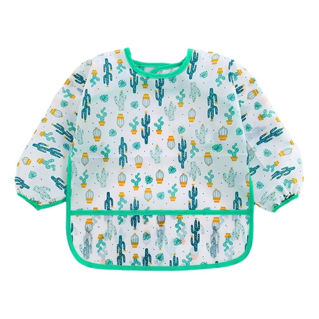Bavoir d'Alimentation pour Bébé, Essuyable, Imperméable, Tablier de Repas pour