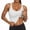 White, variant on Olyvenn Tank Top with Built in Bra for Women Summer Sleeveless Workout Camisoles Spaghetti Strap Tank Tops Basic Undershirt White L