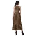 thumbnail image 4 of Moomaya Robe Longue Maxi de Fête pour Femmes en Rayonne Imprimée à Encolure Licou avec Fente avant, 4 of 4