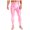 Pink, variant on Haitryli Men's Shiny High Waist Leggings Stretch Compression Pants for Gym Clubwear Performance Grey L