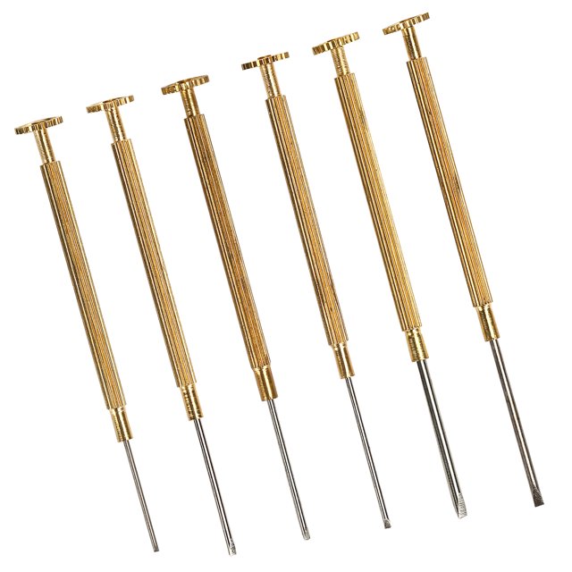 Slot Watch Repairing Screwdrivers,6pcs Slot Watch Screwdrivers Watch Repairing Screwdrivers Watch Screwdrivers Set Industry-Leading Standards