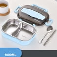 thumbnail image 4 of Thermos Lunch Box for Youngster Thermos Lunch Box for Youngster Blue Lunch Boxthermal Insulation Bento Box Tableware Set Portable Lunch Box Lunch Box Cute Bento Box Cute Bento Box, 4 of 4