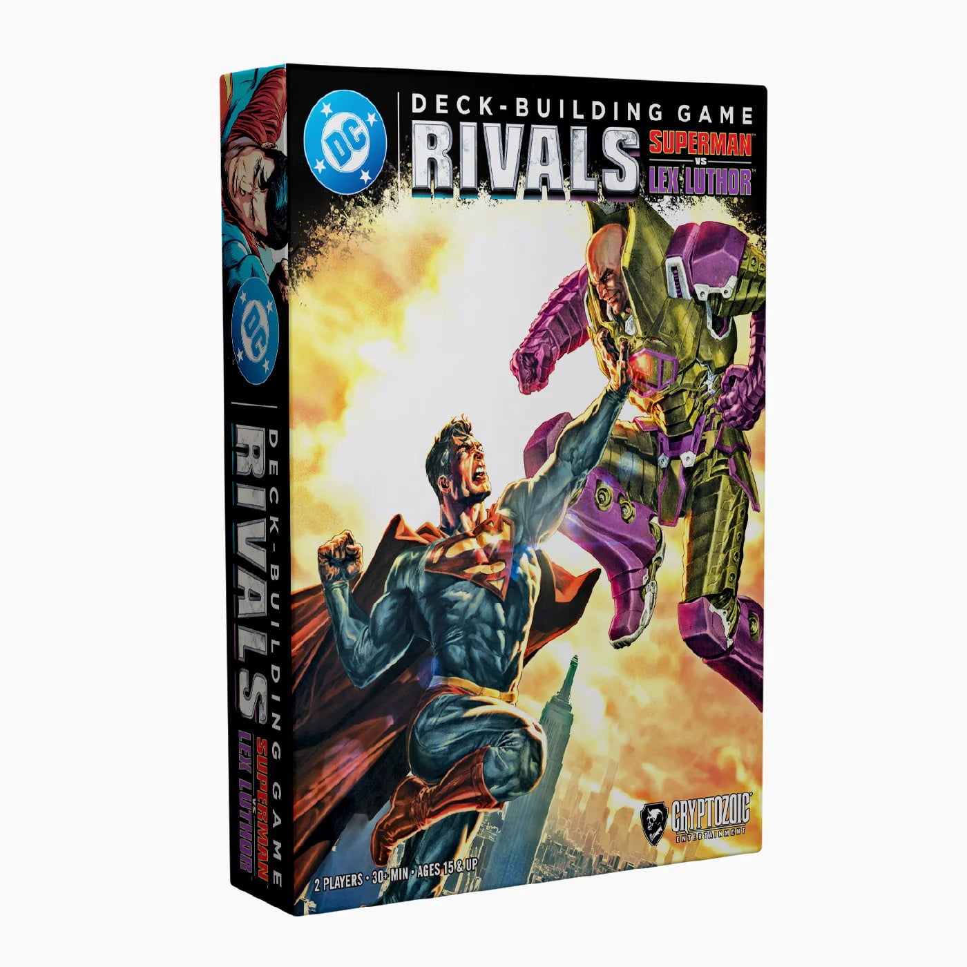 Cryptozoic Entertainment DC Deck-Building Game: Rivals — Superman vs. Lex Luthor Card Game