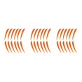 thumbnail image 2 of ZheElen 12pcs 3inch Archery Turkey Feathers Fletchings Vanes Orange 3 Inch 3Set, 2 of 6