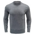 thumbnail image 4 of Chandail pour Hommes Chandail à Manches Longues Col Rond Chandail-Over Couleur Unie, 4 of 4
