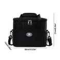 thumbnail image 3 of Rbaofujie Desk Storage Large Capacity Handheld Insulation Bag Portable Household Lunch Bag Thickened Waterproofing Large Capacity Lunch Boxs Bag Outdoor Picnic Bag Kitchen Storage Rack, 3 of 6