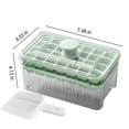 thumbnail image 3 of Boovnll Popsicles Molds, Easy Demolding Popsicle Molds Reusable Food Grade Material Kitchen Office Home Popsicle Molds with Sticks, 3 of 8