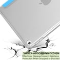 thumbnail image 3 of iPad PRO 12.9 Inch 1st [ Pro 12.9 1 Generation 2015 ] A1652 A1584 ML3Q2LL/A ML3N2LL/A ML3K2LL/A ML0H2LL/A ML0G2LL/A Trifold PC Lightweight Smart PU Leather Protective Hard Back Cover - Blue, 3 of 8
