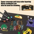 thumbnail image 3 of Brush Markers Watercolor Pens Watercolor Markers Paint Markers Watercolor Brush Pens Watercolor Pens for Watercolor Effects and Calligraphy Flexible Nylon Brush Tips Capacity Paint Marker for Drawing, 3 of 5