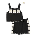 thumbnail image 1 of Btween Girls' Three Piece Floral Crochet Set, 1 of 2
