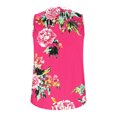 thumbnail image 4 of Débardeur Imprimé Sans Manches à Col en V pour Femme, Blouse Décontractée et Tendance, 4 of 5