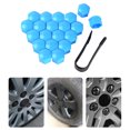 thumbnail image 3 of Maytalsory 20 Pieces Car Wheel Nut Caps Auto Hub Screw Cover Replacement Dust-proof Blue 19mm 1Set, 3 of 6