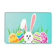 thumbnail image 2 of Wzzjkit Easter Door Mat - Super Absorbent Quick Dry Front Mats Bath Rug Rubber Backing Non Slip Washable Carpet - Easter Decorations Door Mat Outside Entrance, 2 of 8