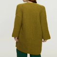 thumbnail image 5 of Womens Long Cardigan Sweaters Open Front Long Sleeve Chunky Cable Knit Duster Outerwear Maxi Fall Sweater Jacket S-XL, 5 of 5