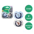 thumbnail image 4 of Sucettes de la gamme Fun Style de Tommee Tippee, avec boîte de stérilisation (0-6m, 2 pièces), 4 of 6