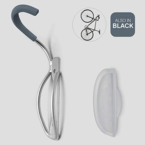 Delta Cycle Leonardo Da Vinci Porte-Bagages pour Vélo avec Plateau pour Pneus pour Garage Intérieur Vertical (Couleur Peut Varier)