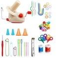 thumbnail image 3 of Yarn Winder Practical Crocheting Machine Multifuctional Crafts Accessories Durable Needlecrafts Holders Simple Needless Winders 06, 3 of 9