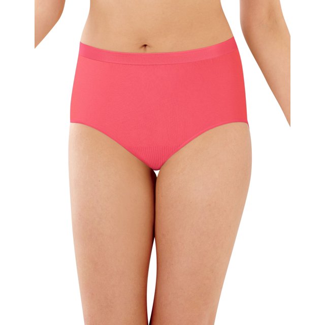 Bali Womens Comfort Revolution Microfiber Brief 3-Pack, 6/7