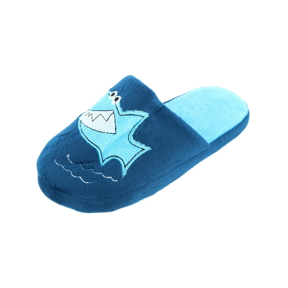 CTM® Pantoufles à Enfiler pour Garçon avec Détail de Requin