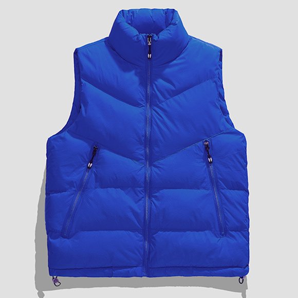 Pisexur Jackets for Men Work Jacket Standing Collar Multiple Pockets Outdoor Photography And Sports Jacket Coat Blue,L
