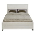 thumbnail image 2 of Eco-Flex Furniture BJ509 Lit Plateforme Baja - Format Double - Blanc Shabby, 2 of 9
