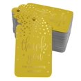 thumbnail image 1 of Inkdotpot Gold Foil Paper Hang Tags ThankYou For Celebrating With Me Birthday Favor Tags 100 Pack, 1 of 6