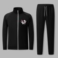 thumbnail image 2 of Birdeem Sweatshirt Set Sports and Casual Printed Two-Piece Set Mens Long Sleeved Set, 2 of 4