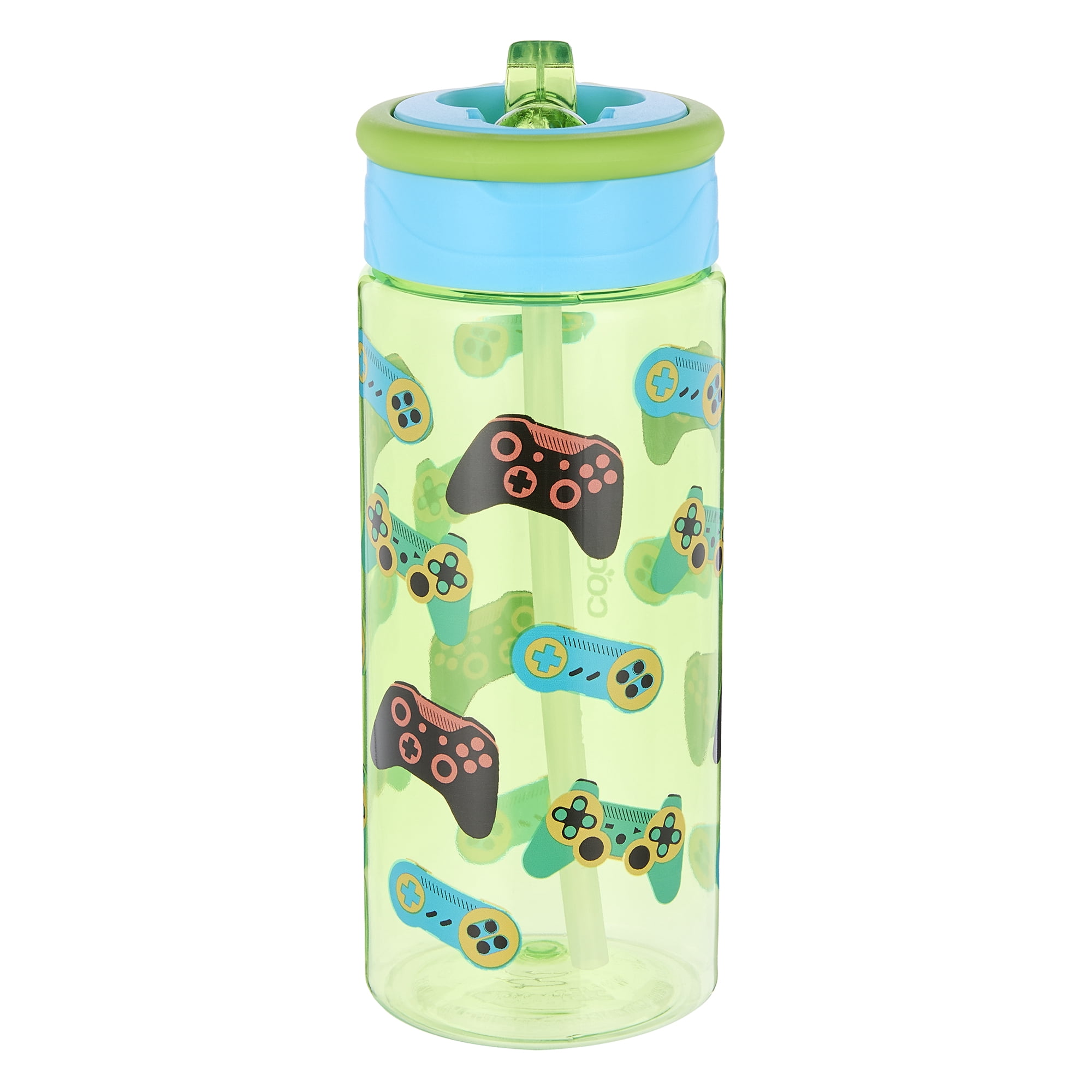 Cool Gear 16oz Skim Water Bottle Gamer, Back to School Supplies