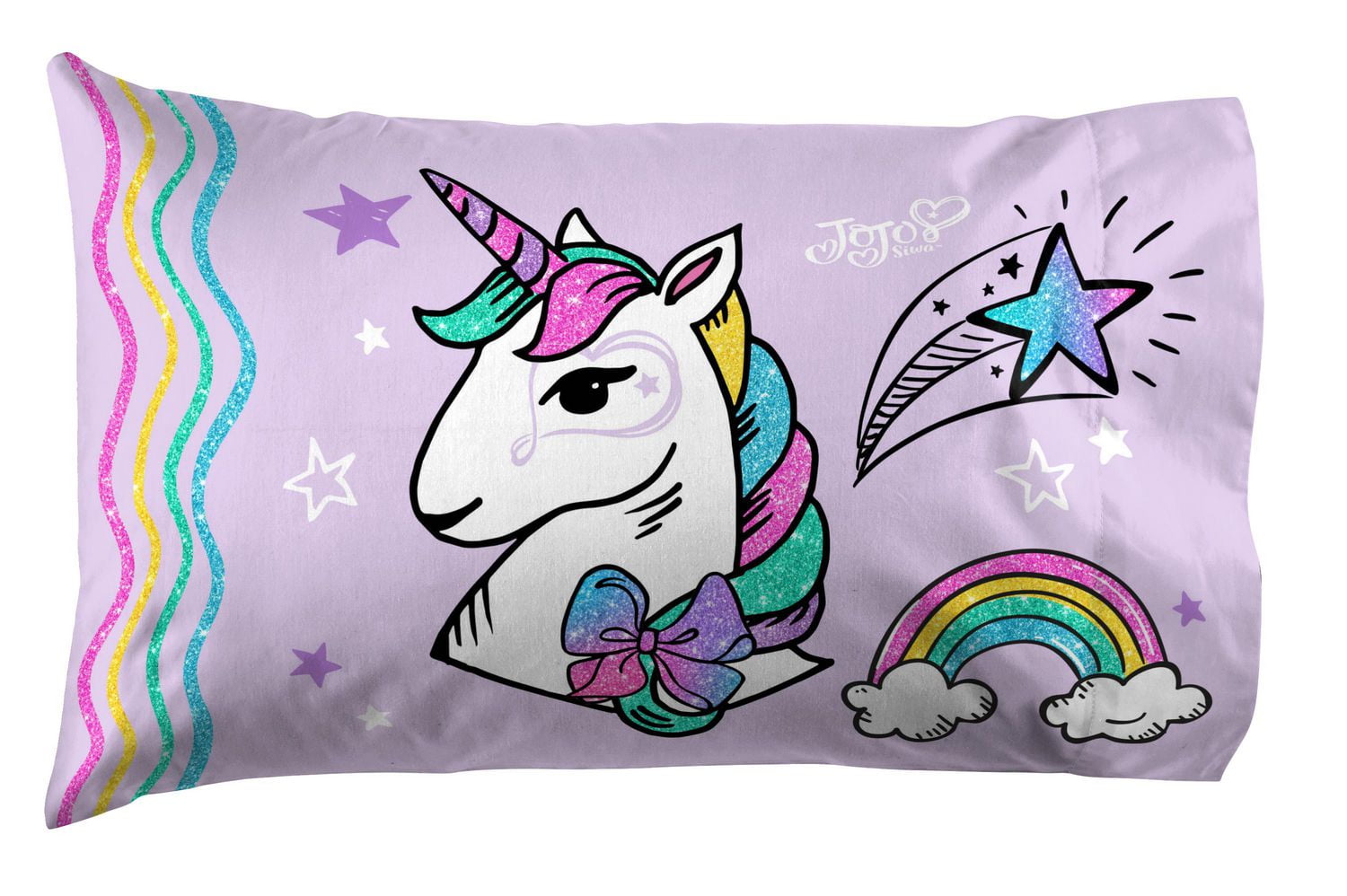 Jojo Siwa Éclat Brillance Taie d'Oreiller Standard 100% Polyester