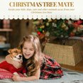 thumbnail image 4 of HOMCOM Rustic Christmas Tree Collar, Plastic Tree Base Cover, 4 of 10