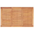 thumbnail image 3 of vidaXL Garden Dining Table 150x90x75 cm Solid Wood Teak, 3 of 4