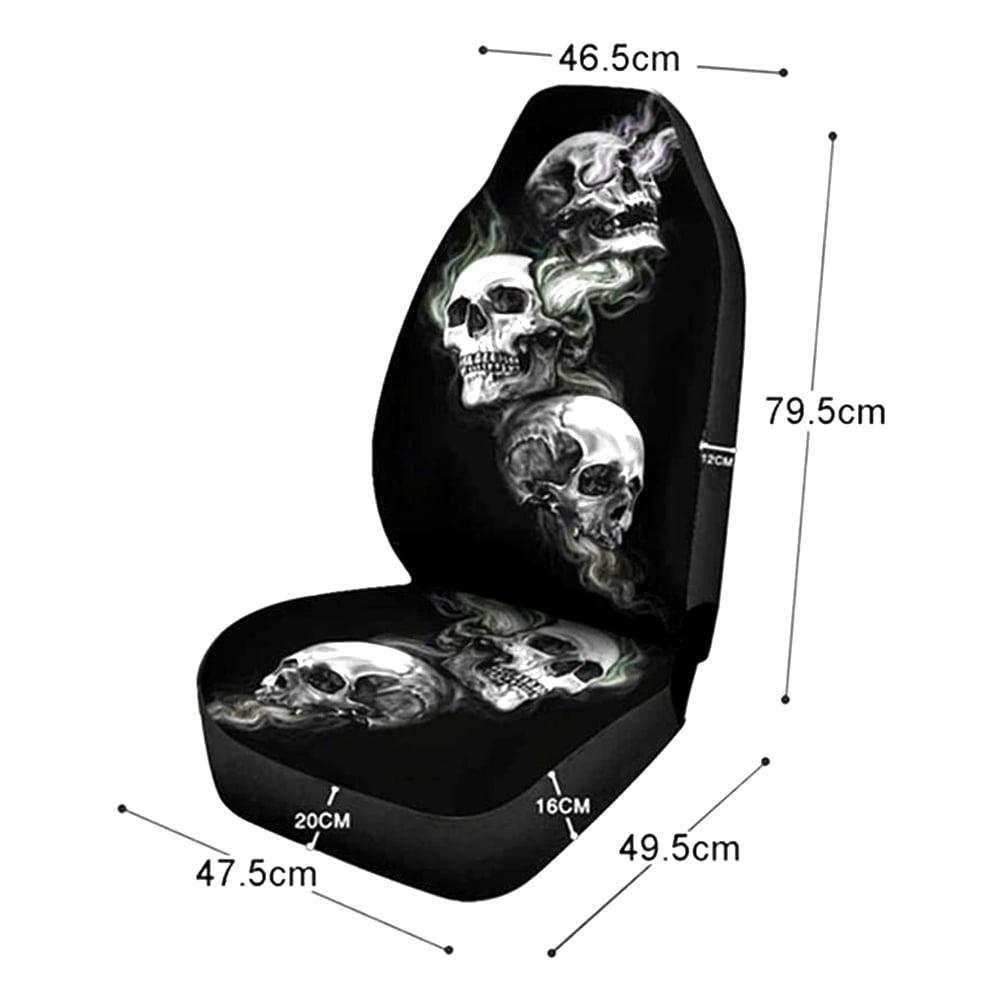 Car Seat Covers,Car Seat Covers Waterproof Halloween Skeleton Car Seat Cover Car Seat Protector Cover Tried and Trusted