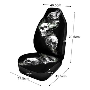 Car Seat Covers,Car Seat Covers Waterproof Halloween Skeleton Car Seat Cover Car Seat Protector Cover Tried and Trusted
