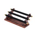 thumbnail image 4 of ziyahi Rings Display Stand Jewelry Organizer for Dressing Table Countertop Tabletop Black 22x10.5x9.5cm, 4 of 6