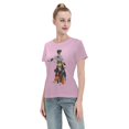 thumbnail image 4 of T-Shirt Basique à Manches Courtes pour Femmes Naruto Naruto Sasuke, 4 of 6